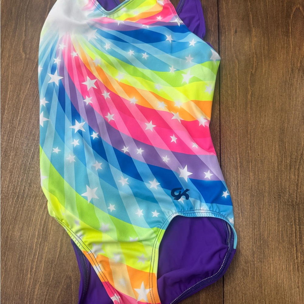 Colorful Kids Gymnastics Leotard by GK